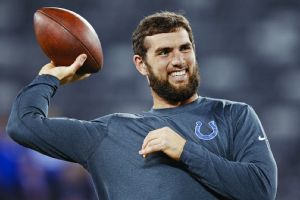 Andrew Luck has an awesome neckbeard 