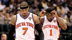 Amar'e was forced to take a back seat to Melo