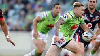 Austin found space in the second half outside Cornish