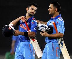 Dhoni and Kholi have again led Indian batting