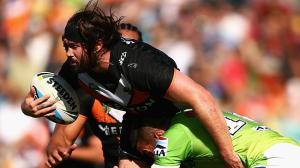 Woods made metres easily. 