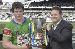 The only premiership Raiders fans have seen in years was a junior competition.