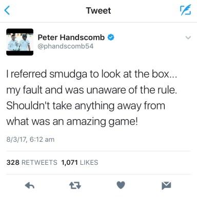 thumbnail_Handscomb Tweet