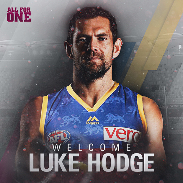 Hodge a Lion and Ready to be AFL’s John&nbsp;Farnham