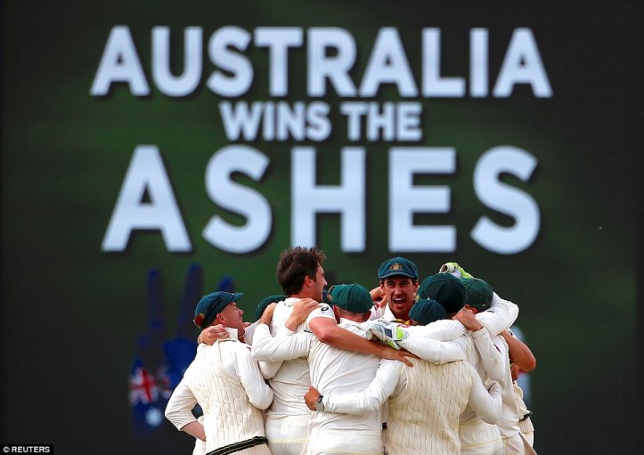 Australia regain the ashes