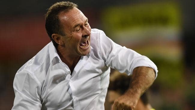 Safe to say Ricky was happy (Courtesy AAP)