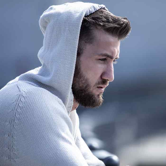 Raiders fan still staring into the distance