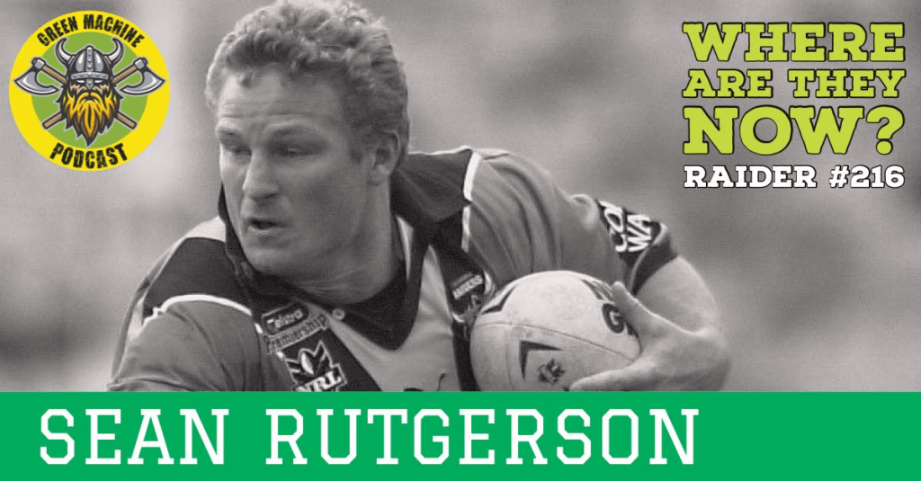 Where are they now? Sean Rutgerson 