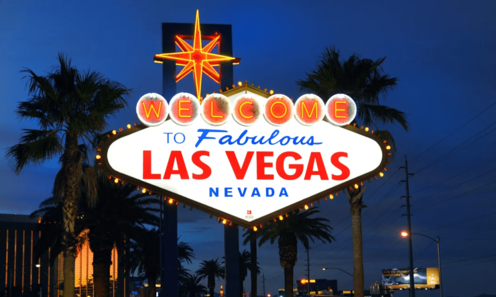 Vegas, baby.